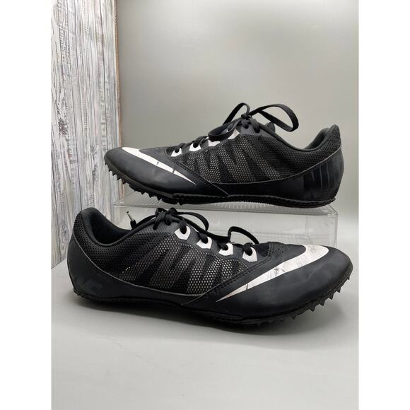 Nike Rival S Black Track Cleats Athletic Shoes *No Spikes Men’s 11.5 - Picture 2 of 13